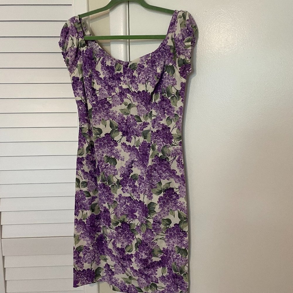 Adorable Flowered Garden Party Dress